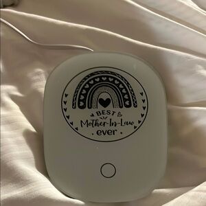 Coffee cup hot plate White Decorative  with Heart Design